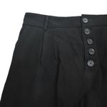 by Anthropologie Women's 4 Button Fly Casual Business Black Pants Photo 5