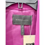 BCBGMaxazria Bowie Long Sleeve Single Button Tuxedo Blazer Purple Women's XXS Photo 3