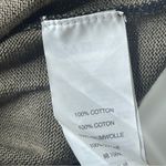 J.Crew  Size Small Sweater Black Over Tan Underlay 100% Cotton Photo 11