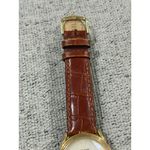Guess  Vintage Gold Tone Womens Watch Mother of Pearl Triangle Dial Photo 6