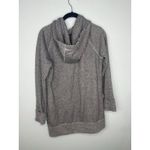 Roots  Canada Full Zip Hoodie Women's Small Heathered Gray Sweatshirt Organic Photo 2