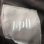 J. Jill Women’s Faux Suede Vest 2X Faux Fur Lined Chocolate Brown Size XXL Photo 2