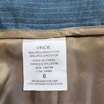 Vince  Ombre Linen Blend A-Line Pleated Skirt – Size 6💛 Photo 5