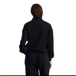 Varley Davidson Womens Half Zip Sweatshirt black size medium Photo 1