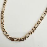 Sterling Silver Argento Vivo double layer necklace  gold plated Photo 1