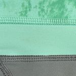 Lululemon grey green 3/4 pants yoga gym activewear Size 4 athleisure dance Photo 9