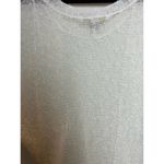 Love by Design  Open Knit Sheer Womens Sweater Cream Size Large Photo 6