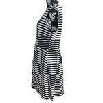 Attention Striped Assymetrical Dress Photo 1