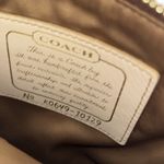 Coach Vintage  Tan Signature Monogram Canvas Crossbody Bag Photo 9