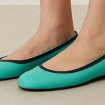 Hunter Original Tour BalletFlatsTurquoise Rubber WomenUK7US9N.Without Box(O5)!! Photo 0