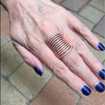 SWAROVSKI crystal* 18K GP cocktail rings size approx 7.5, NWOT Photo 2