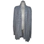 Athleta Open Cardigan Women's 2X Gray Heather Wrap With Pockets Marl Pranayama Photo 1