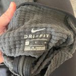 Nike Athletic Dri-Fit Dark Grey Long Sleeve Full Zipper Lightweight Sweatshirt S Photo 3