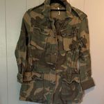 Free People  Camo Army Jacket Size XS Photo 0