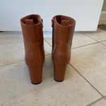 Shoedazzle Tan Pointed Toe Booties Photo 3