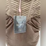 House Of CB NWT  Josephine Taupe Pleated Corset Midi Dress Size XS Photo 4