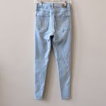 American Eagle AEO  Super High Rise Stretch Jegging Light Wash Size 4 Regular Photo 1