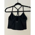 Beyond Yoga  Spacedye Slim Racerback Cropped Tank Sports Bra EUC L Darkest Night Photo 4