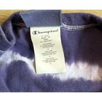 CHAMPION Purple Tie Dye Womens Sz L Crop Top 100% Cotton Size L Photo 6