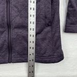 The North Face Womens S P Purple Quilted Fleece Lined Full Zip Jacket Photo 2