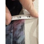 Maniju Black Floral Print Organza Mini Dress Medium NEW Straps Back Fairy Whimsical Photo 6