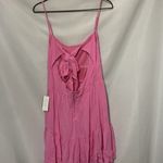 B Darlin NWT B.DARLIN WO JUNIOR SIZE 11/12 PINK MINI DRESS OPEN TIE BACK W- ZIPPER Photo 9