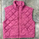 Zella New!  Reversible Quilted Nylon Puffer Vest Pink Sz‎ Medium $109 Photo 8