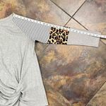 Women’s Long Sleeve Stripe Leopard T Photo 5