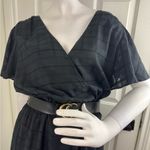 Ralph Lauren Lauren  Shadow-Gingham Belted Cotton-Blend Dress.  B10 Photo 3