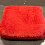 Natural Life NWOT Fuzzy Red Pinch Pouch Photo 11