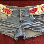 Crochet Belt Shorts Blue Size 4 Photo 0