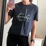 Calvin Klein Jeans Cropped Vintage Tshirt Photo 0