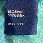 Apt. 9  Women’s Small‎ Blue Floral Twist Front Blouse Top Short Sleeve Keyhole Tee Photo 4