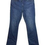 Old Navy 16 LONG 36W Blue Bootcut Jean Denim Casual Work Comfort Western Stretch Photo 0