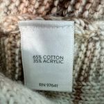 PureJill Marled Chunky Knit Cardigan Womens Large Casual Workwear Cozy Warm Soft Pink Photo 8