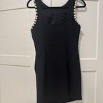 Endless Rose Pearl Accented Mini Dress Black Photo 2