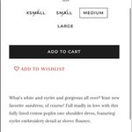 Mud Pie  XS Laurel one shoulder dress white lined cotton poplin eyelet embroidery Photo 13