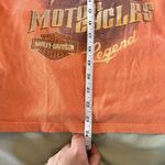 Harley Davidson  Motorcycles Orange Orlando Florida Tank Top Size Large Photo 2