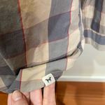 FRANK & OAK Long Sleeve Cotton Plaid Button‎ Down Shirt sz Medium Gray Photo 3