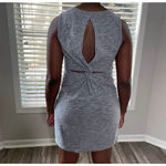 American Eagle Women's  Outfitters Gray cut out open back t shirt Dress Size S Photo 1