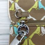 Vera Bradley Wristlet Clutch Wallet Magnetic Closure Mini Purse Green Blue Birds Photo 7