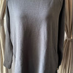 ANRABES SWEATSHIRTS LONG SLEEVE TUNIC TOPS CREW NECK PULLOVER WITH SIDE ZIPPER Black Size L Photo 0