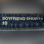 Sonoma  boyfriend denim jean shorts - distressed - blue - size 10 Photo 6