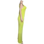 BAOBAB Grace Knit Maxi Dress, Limoncello, Medium Green Photo 7