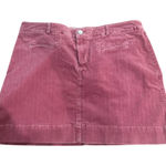 Lacoste  Red Corduroy A-Line Mini Skirt Women's EU 42 US 10 Retro Preppy Photo 0