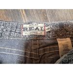 Ariat Real Denim Womens Straight Leg Low Rise Jeans Dark Wash Size 30R Western Photo 3