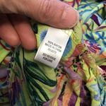 Kaktus Bright Tropical Flowers Maxi Dress Size L Photo 2