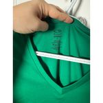 Champion Duo Dry Athletic Short Sleeve V-neck Workout T-shirt Green Women's S Photo 4