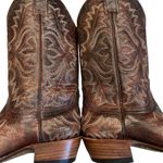 Stetson Embroidered Western Snip Toe All Leather Boots Photo 8