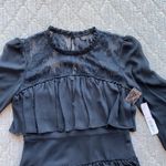 Gianni Bini  LBD Mia lace tiered closet staple cocktail Christmas New Year size 4 Photo 1